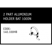Marley Solvent Joint 2 Part Aluminium Holder Bat 100DN - 140.100HB
